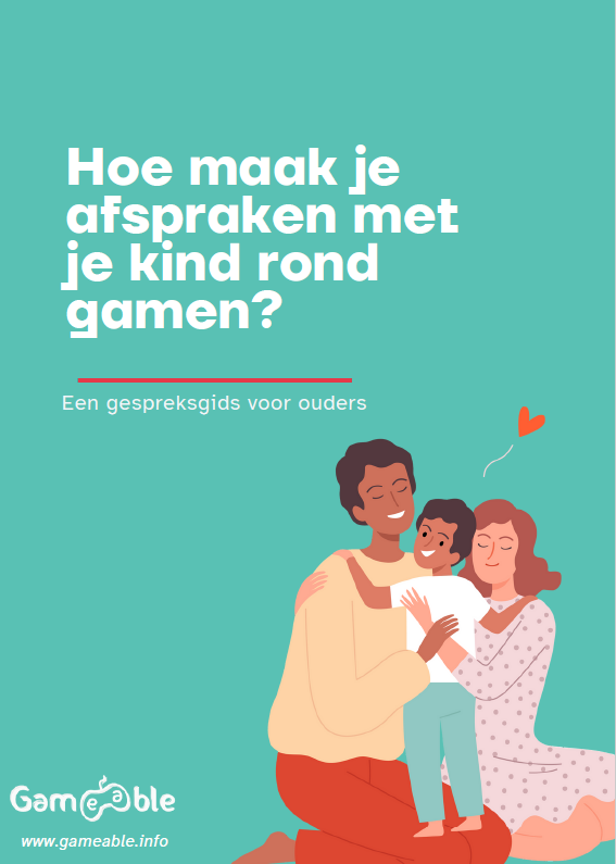 Cover van de gespreksgids over afspraken rond gamen